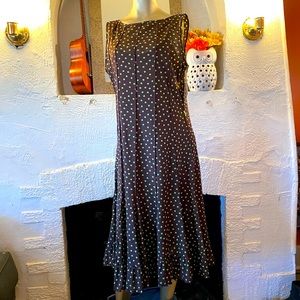 NWT Sandra Darren Women’s size 10 polkadot dress